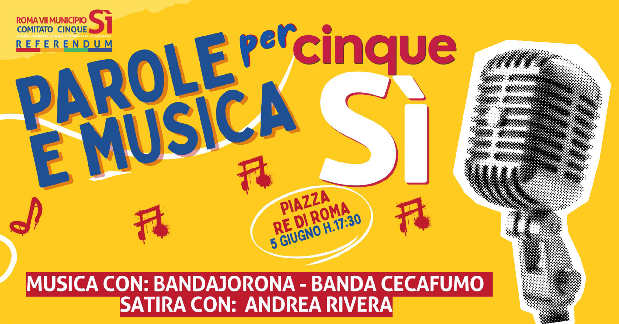 Chiusura campagna referendaria Mun. VII
