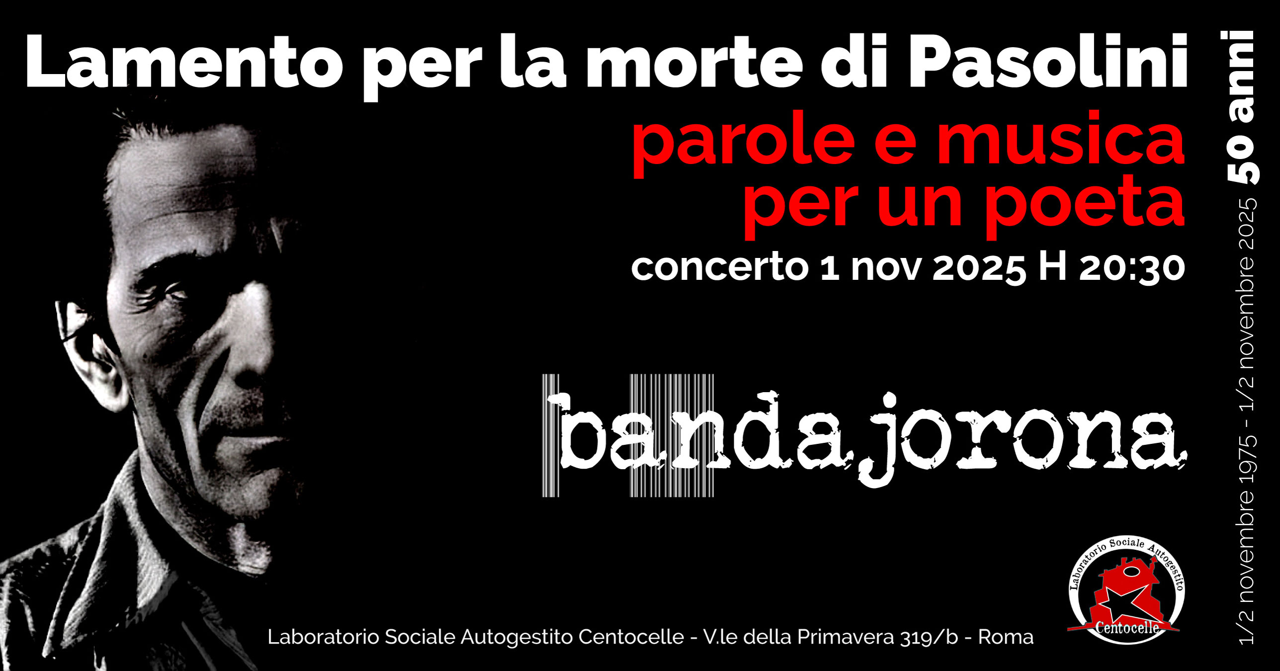 BandaJorona Live a LSA 100celle - Pasolini