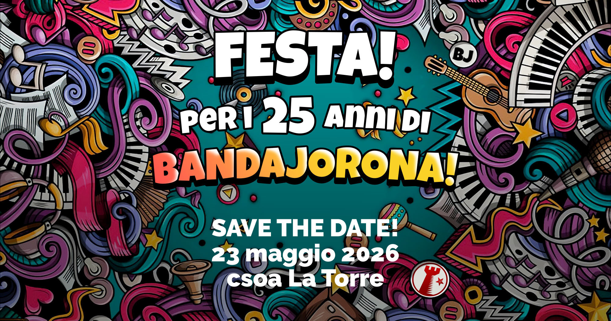 FESTA! per i 25 anni di BandaJorona